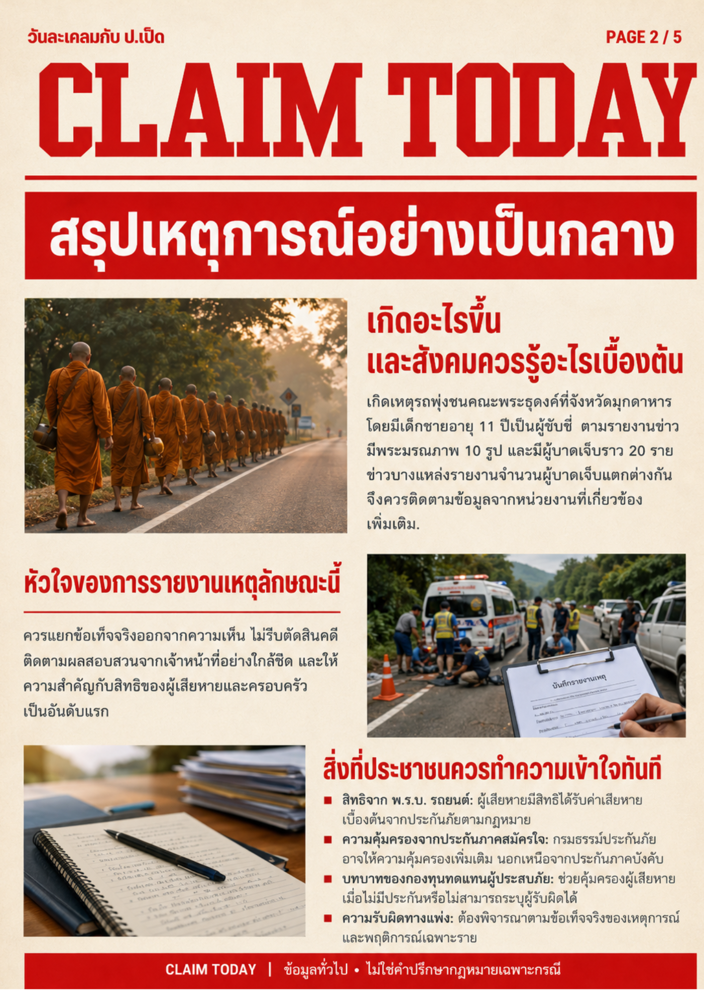 หน้า 2: สรุปเหตุการณ์อย่างเป็นกลาง (ภาพประกอบต้นฉบับ)